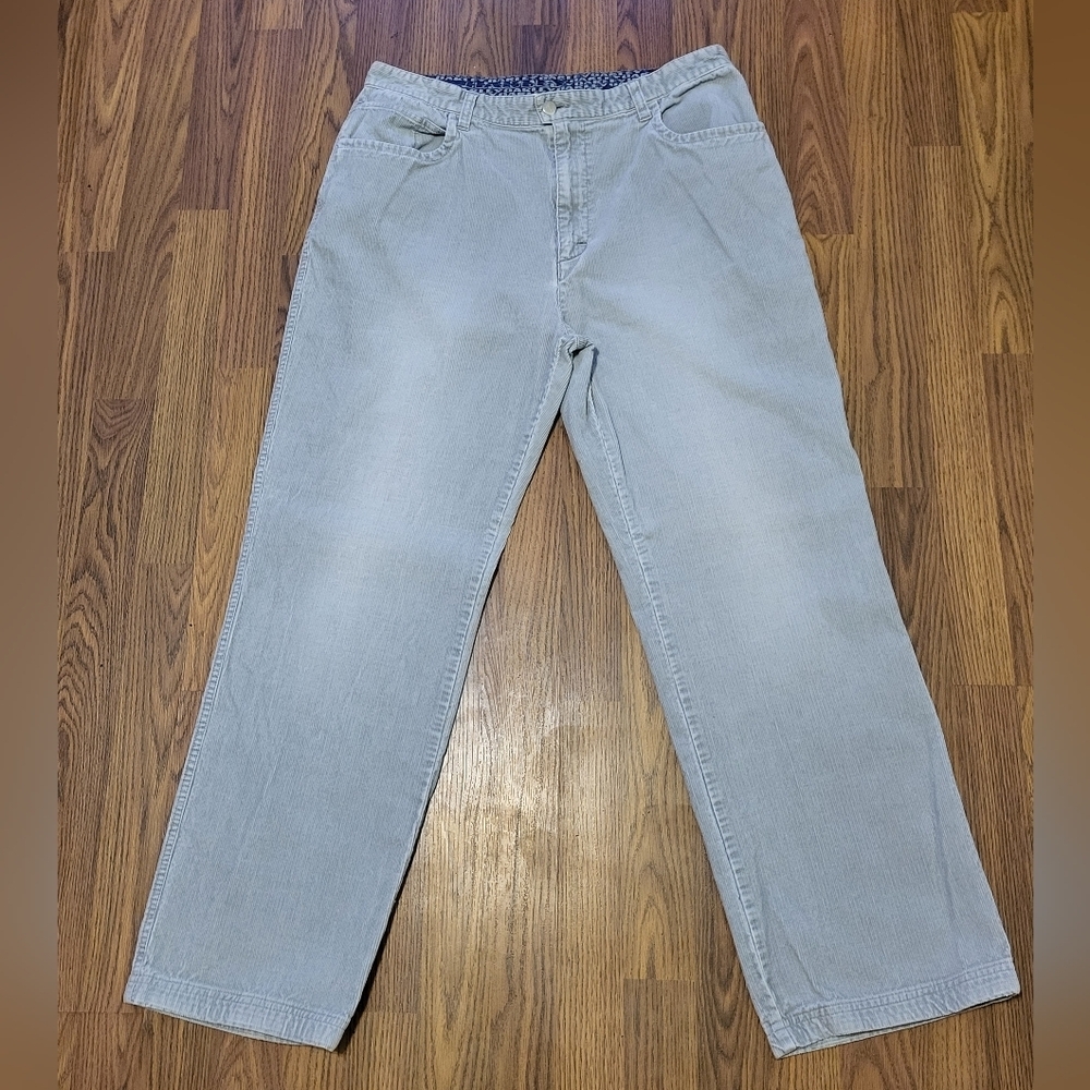 Oakley 100% Cotton Corduroy Style Pants Y2K W36 A57 Retro Streetwear Straight